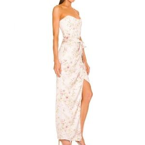 V Chapman Corset Wrap Dress